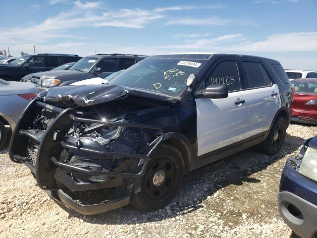 Image 1 of 2017 FORD EXPLORER POLICE INTERCEPTOR 2017 with VIN 1FM5K8AR3HGA36548