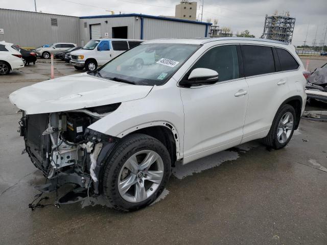 Image 1 of 2016 TOYOTA HIGHLANDER LIMITED 2016 with VIN 5TDDKRFHXGS337070
