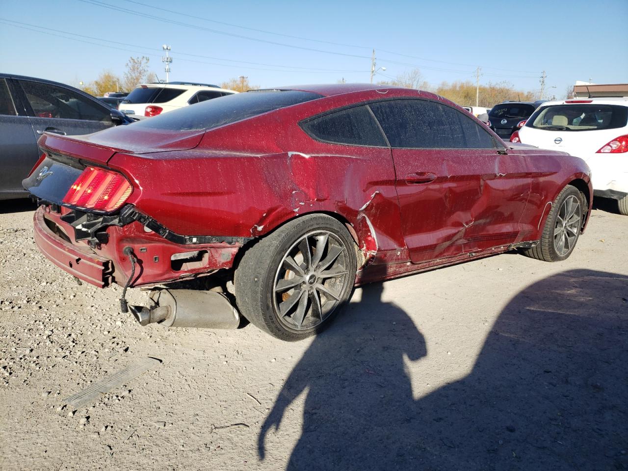 Image 3 of 2017 FORD MUSTANG  2017 with VIN 1FA6P8TH5H5335104