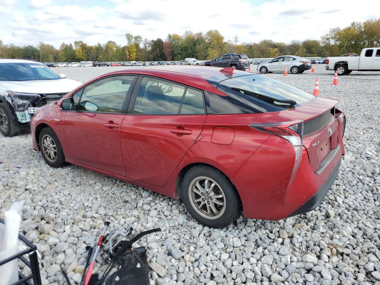 Image 2 of 2017 TOYOTA PRIUS  2017 with VIN JTDKBRFU2H3565605