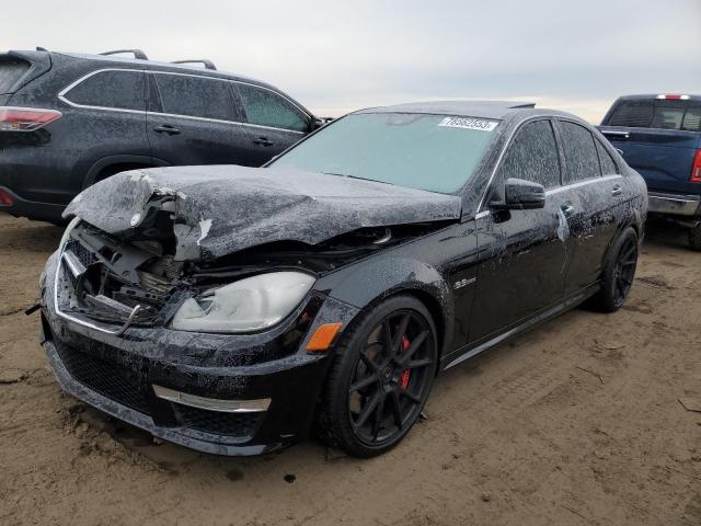 Image 1 of 2012 MERCEDES-BENZ C 63 AMG 2012 with VIN WDDGF7HBXCA608110
