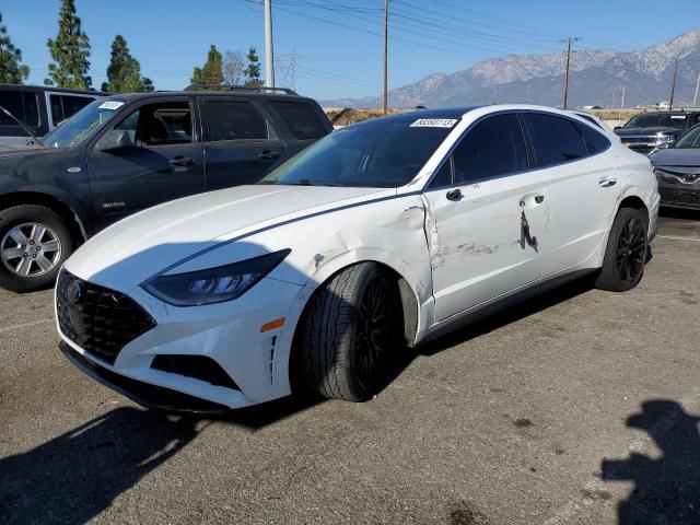 Image 1 of 2020 HYUNDAI SONATA SEL 2020 with VIN 5NPEF4JA6LH008128