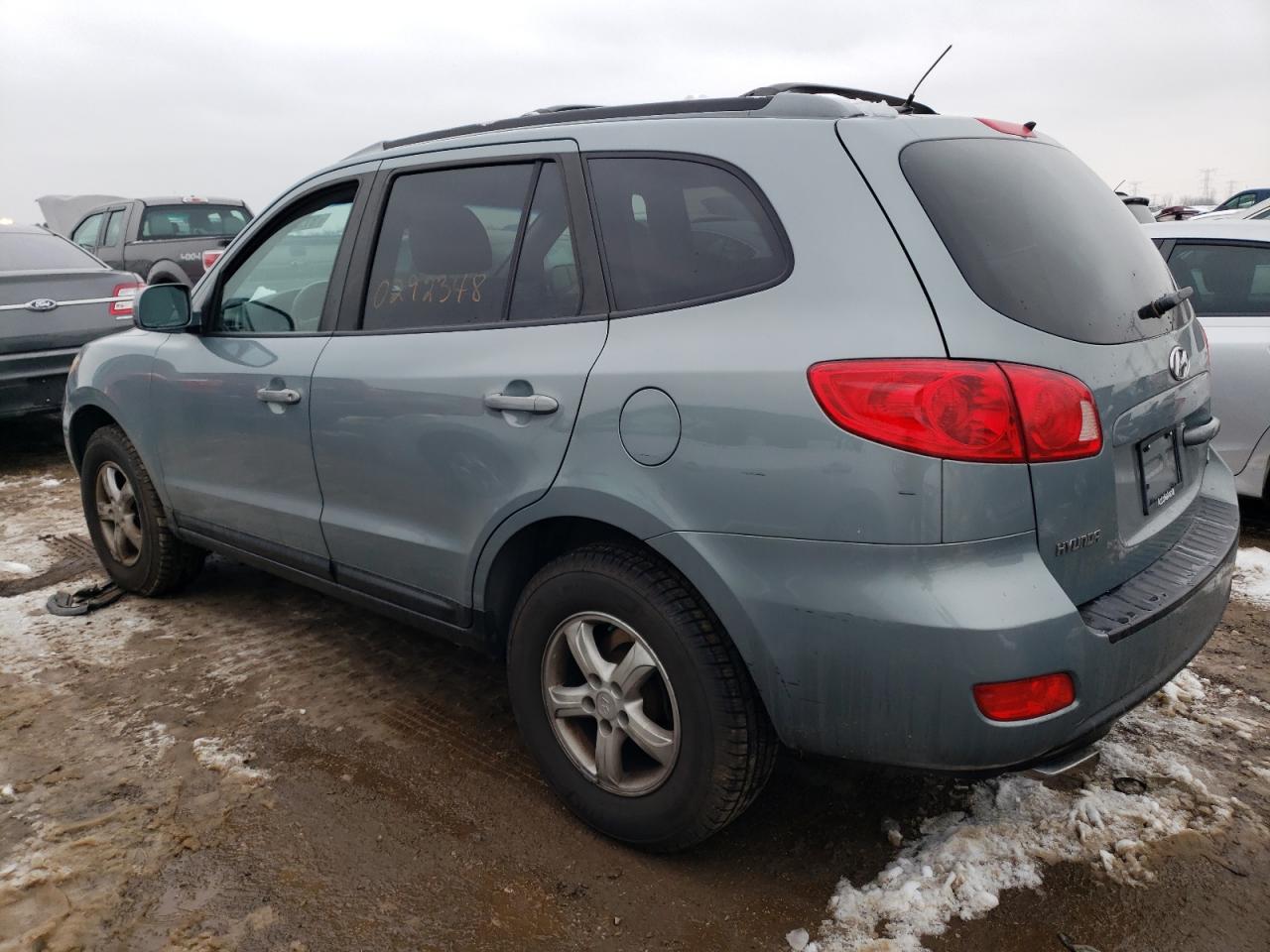 Image 2 of 2007 HYUNDAI SANTA FE GLS 2007 with VIN 5NMSG13D27H097561