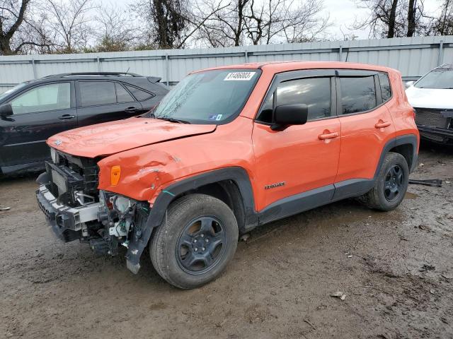 Image 1 of 2020 JEEP RENEGADE SPORT 2020 with VIN ZACNJBAB4LPL68076