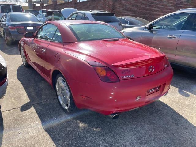 Изображение 3 2003 LEXUS SC 430 2003 с VIN JTHFN48Y530046505