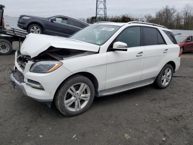 Image 1 of 2015 MERCEDES-BENZ ML 350 4MATIC 2015 with VIN 4JGDA5HB6FA460604