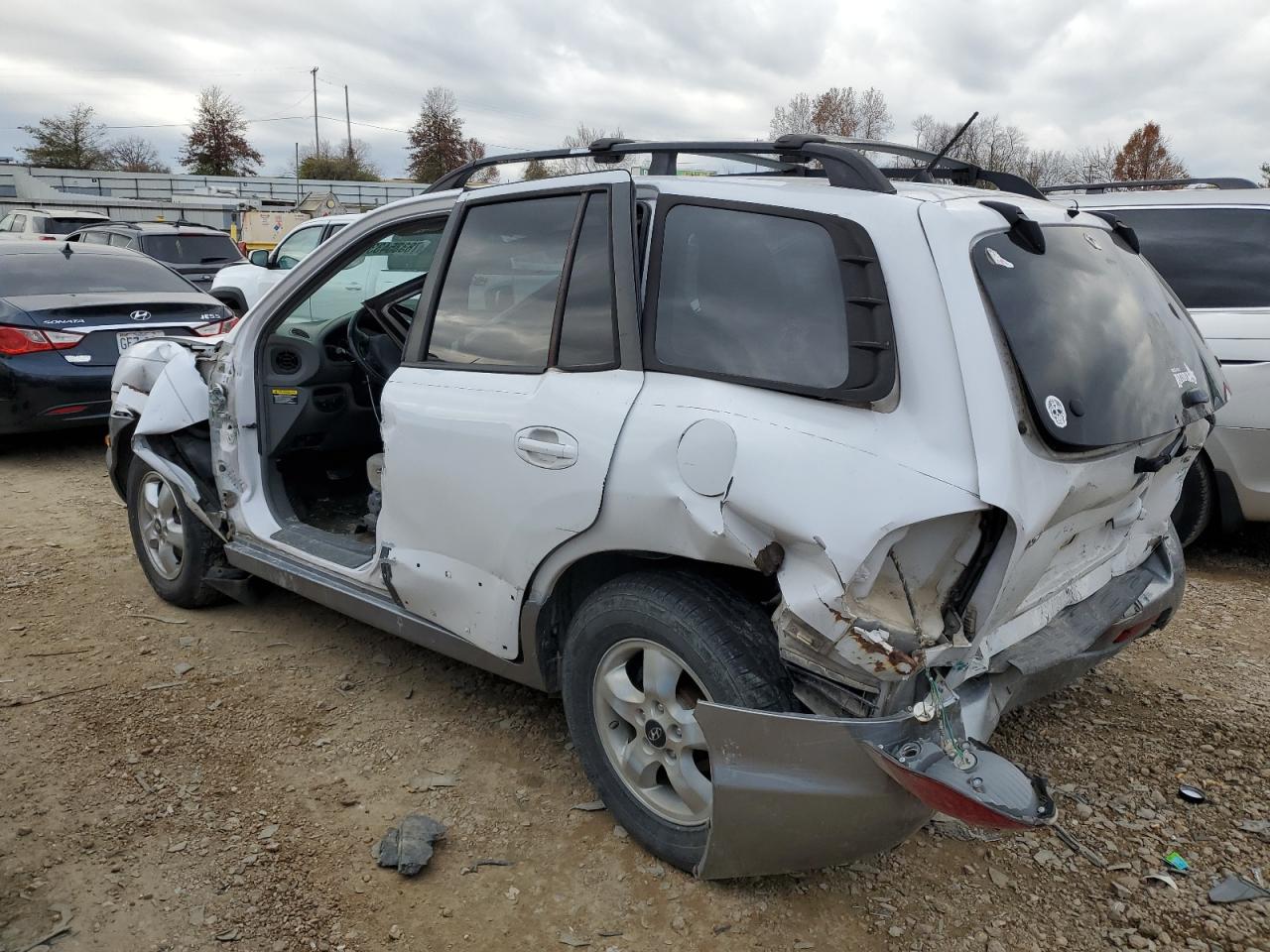 Image 2 of 2006 HYUNDAI SANTA FE GLS 2006 with VIN KM8SC13D46U079397