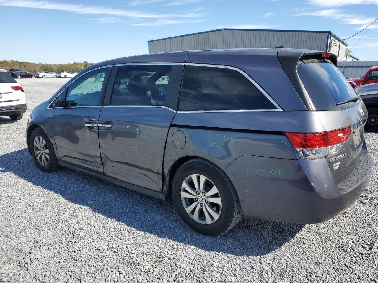 Image 2 of 2015 HONDA ODYSSEY EXL 2015 with VIN 5FNRL5H6XFB060043