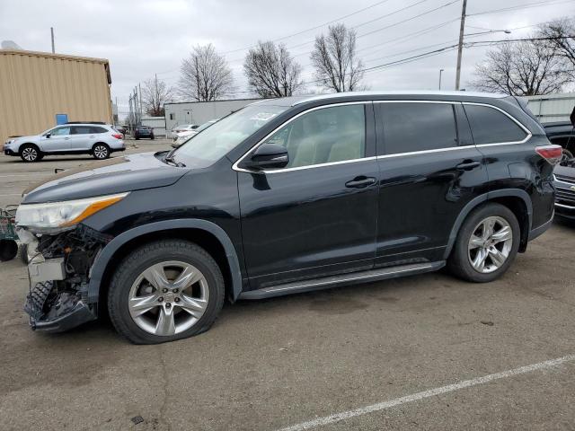 Изображение 1 2014 TOYOTA HIGHLANDER LIMITED 2014 с VIN 5TDDKRFH2ES016458