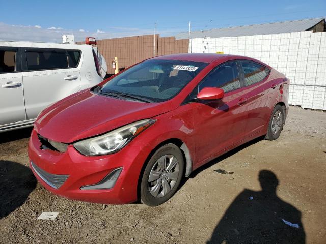 Image 1 of 2016 HYUNDAI ELANTRA SE 2016 with VIN KMHDH4AE4GU483065