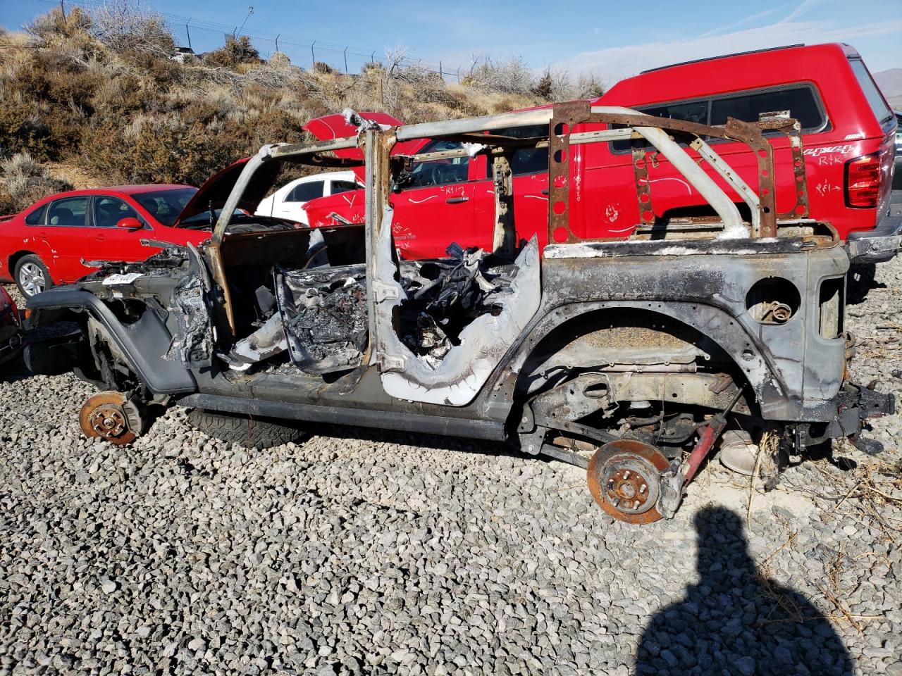 Image 2 of 2019 JEEP WRANGLER UNLIMITED RUBICON 2019 with VIN 1C4HJXFN7KW552008