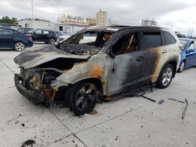 Image 1 of 2015 TOYOTA HIGHLANDER LIMITED 2015 with VIN 5TDYKRFH4FS064269