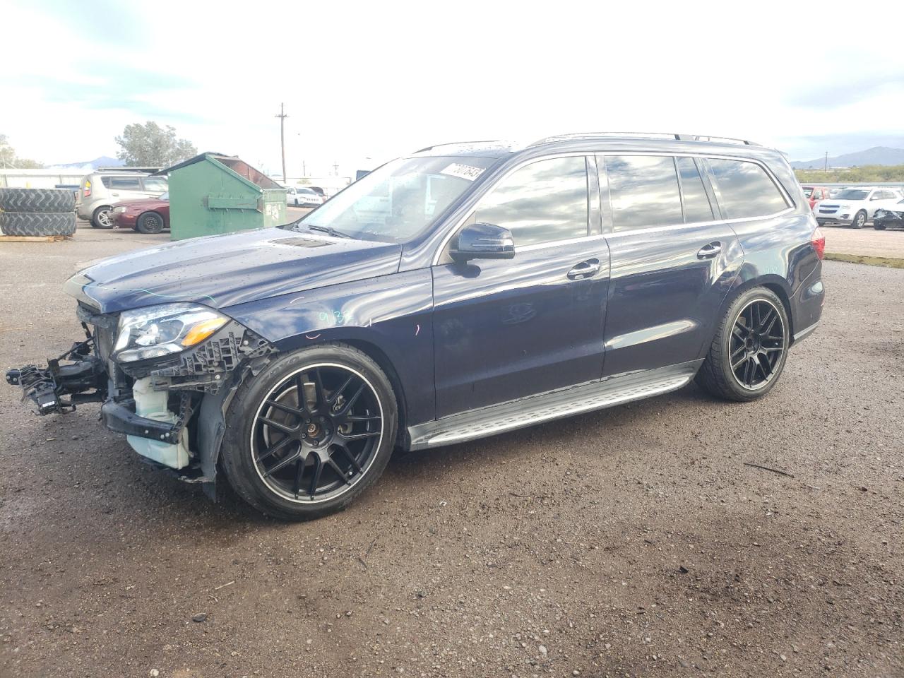 Image 1 of 2018 MERCEDES-BENZ GLS 450 4MATIC 2018 with VIN 4JGDF6EE4JB089743