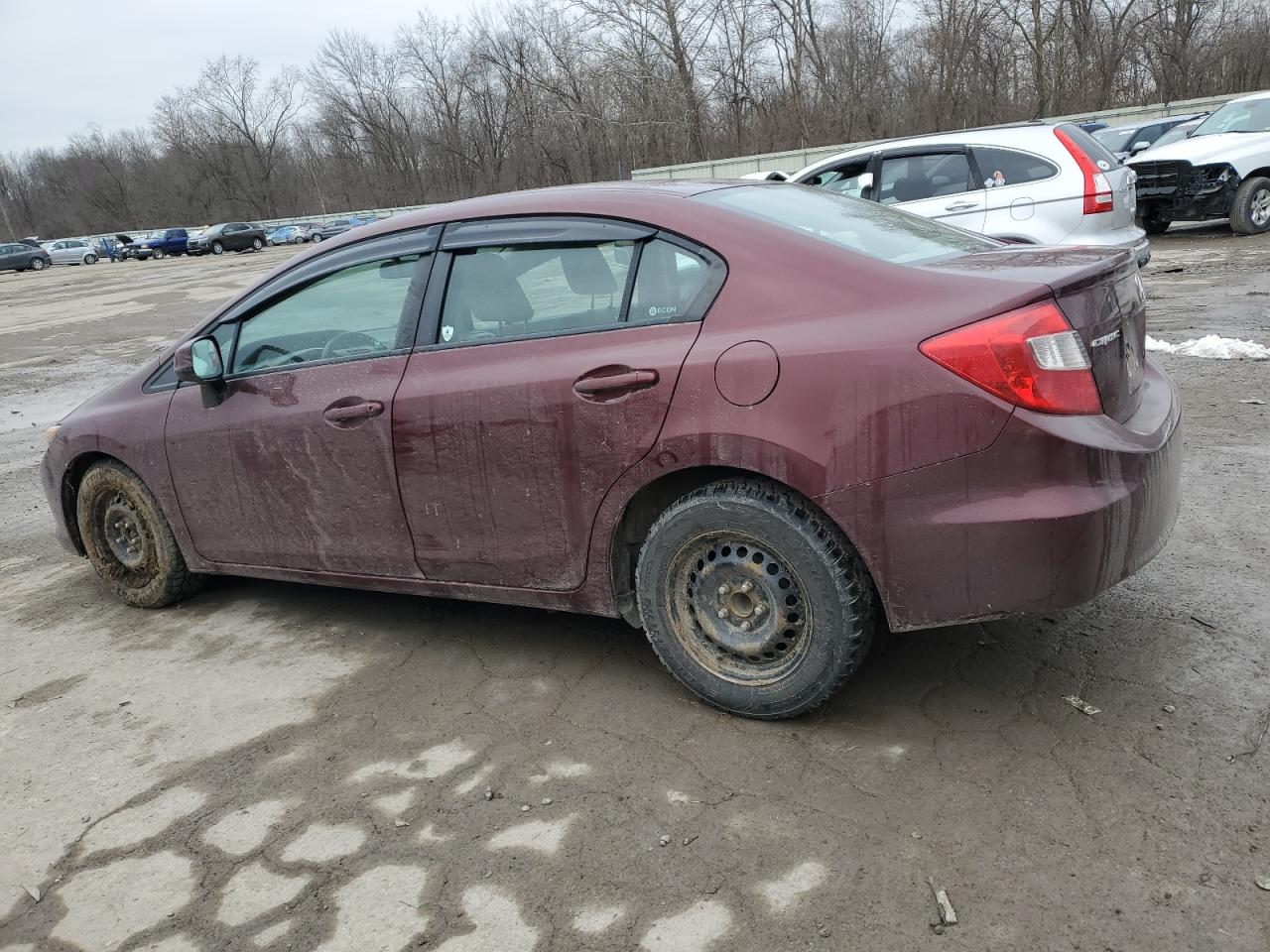 Image 2 of 2012 HONDA CIVIC LX 2012 with VIN 2HGFB2F53CH580042