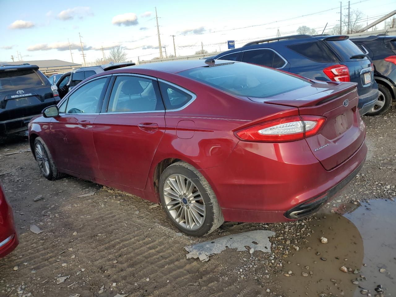 Image 2 of 2016 FORD FUSION SE 2016 with VIN 3FA6P0T9XGR223775