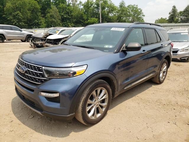 Image 1 of 2020 FORD EXPLORER XLT 2020 with VIN 1FMSK8DH6LGB99662
