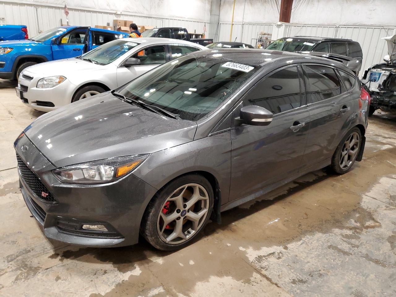 Image 1 of 2018 FORD FOCUS ST 2018 with VIN 1FADP3L93JL209795