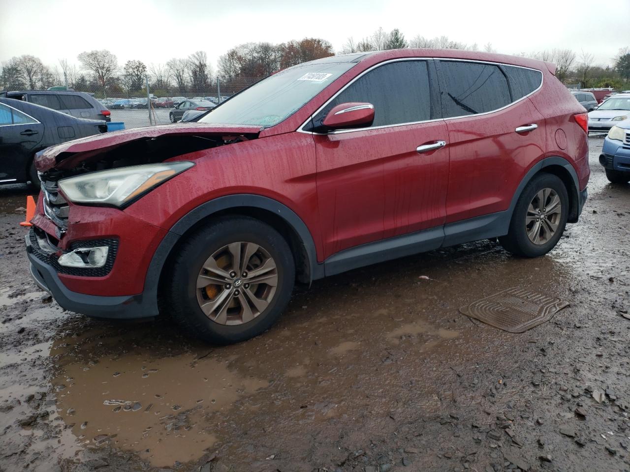 Image 1 of 2013 HYUNDAI SANTA FE SPORT  2013 with VIN 5XYZU3LB8DG034147