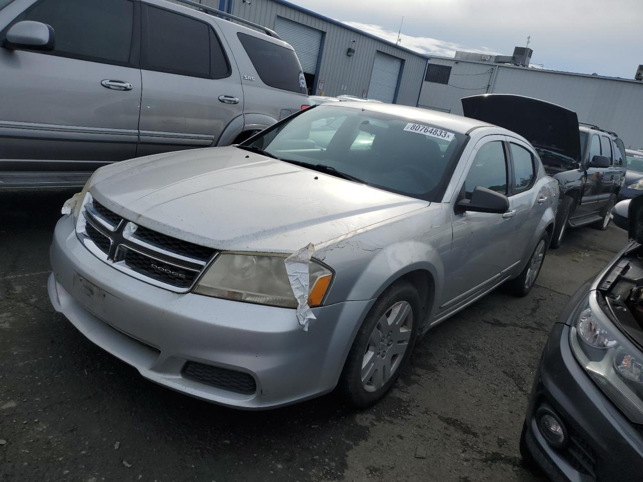 Image 1 of 2011 DODGE AVENGER EXPRESS 2011 with VIN 1B3BD4FB0BN572867