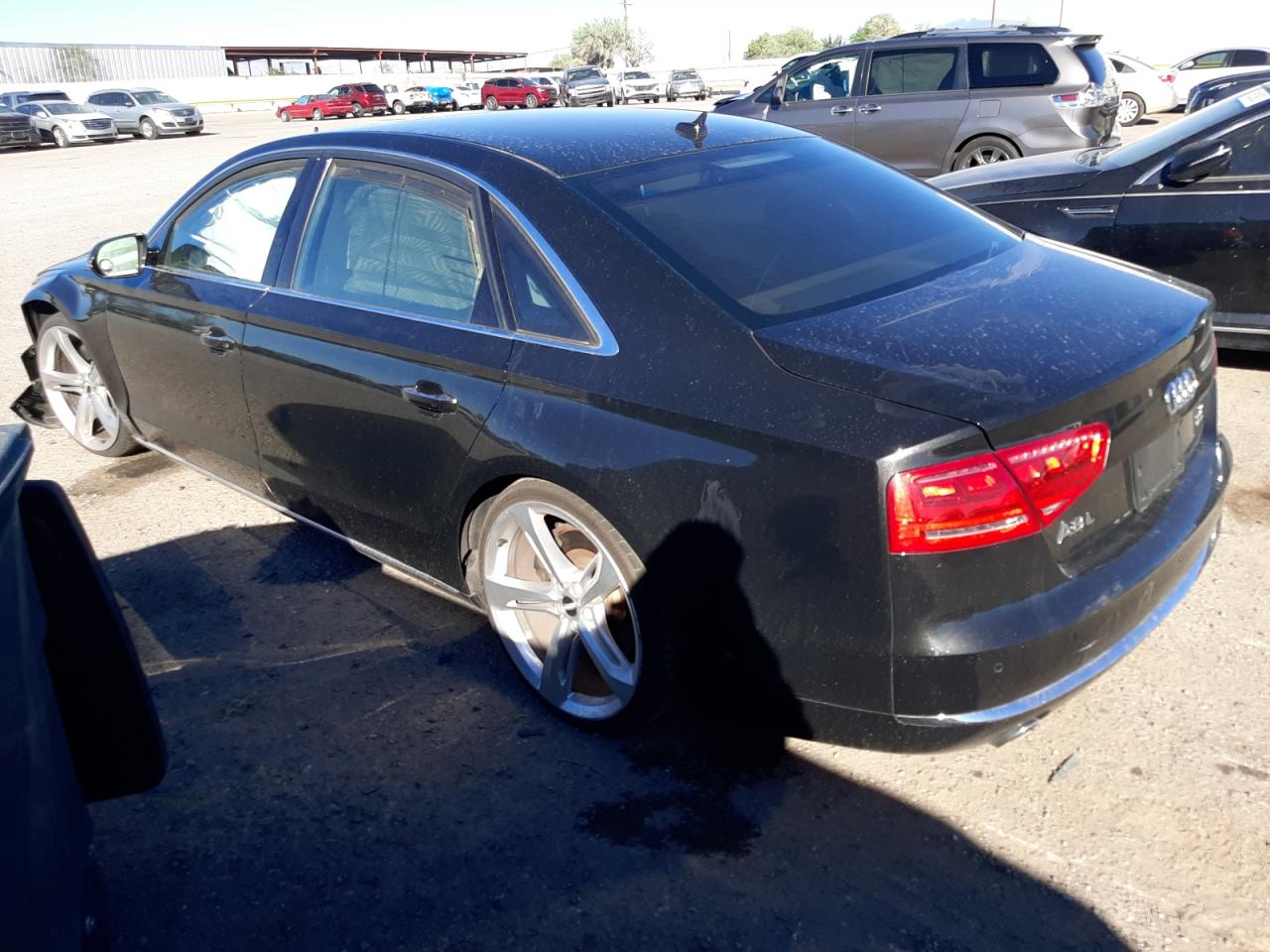 Image 2 of 2011 AUDI A8 L QUATTRO 2011 with VIN WAURVAFD4BN008436