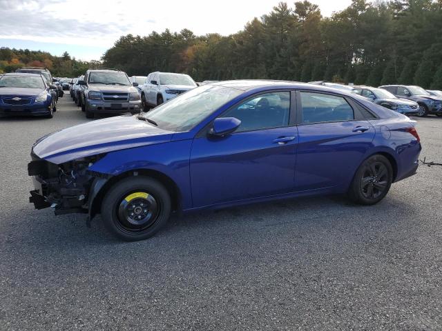 Image 1 of 2021 HYUNDAI ELANTRA SEL 2021 with VIN 5NPLM4AG4MH021074