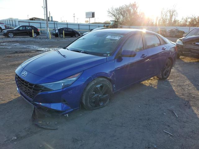 Image 1 of 2021 HYUNDAI ELANTRA SEL 2021 with VIN KMHLM4AGXMU196169