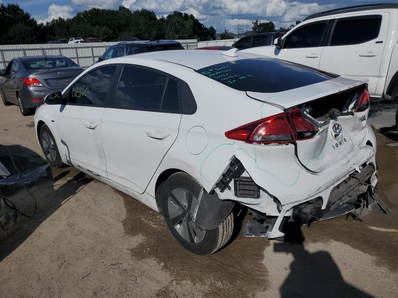 Image 2 of 2020 HYUNDAI IONIQ BLUE 2020 with VIN KMHC65LC2LU187071