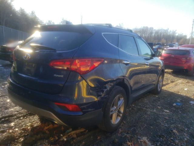 Image 3 of 2018 Hyundai Santa Fe 2018 with VIN 5XYZU3LB1JG535781