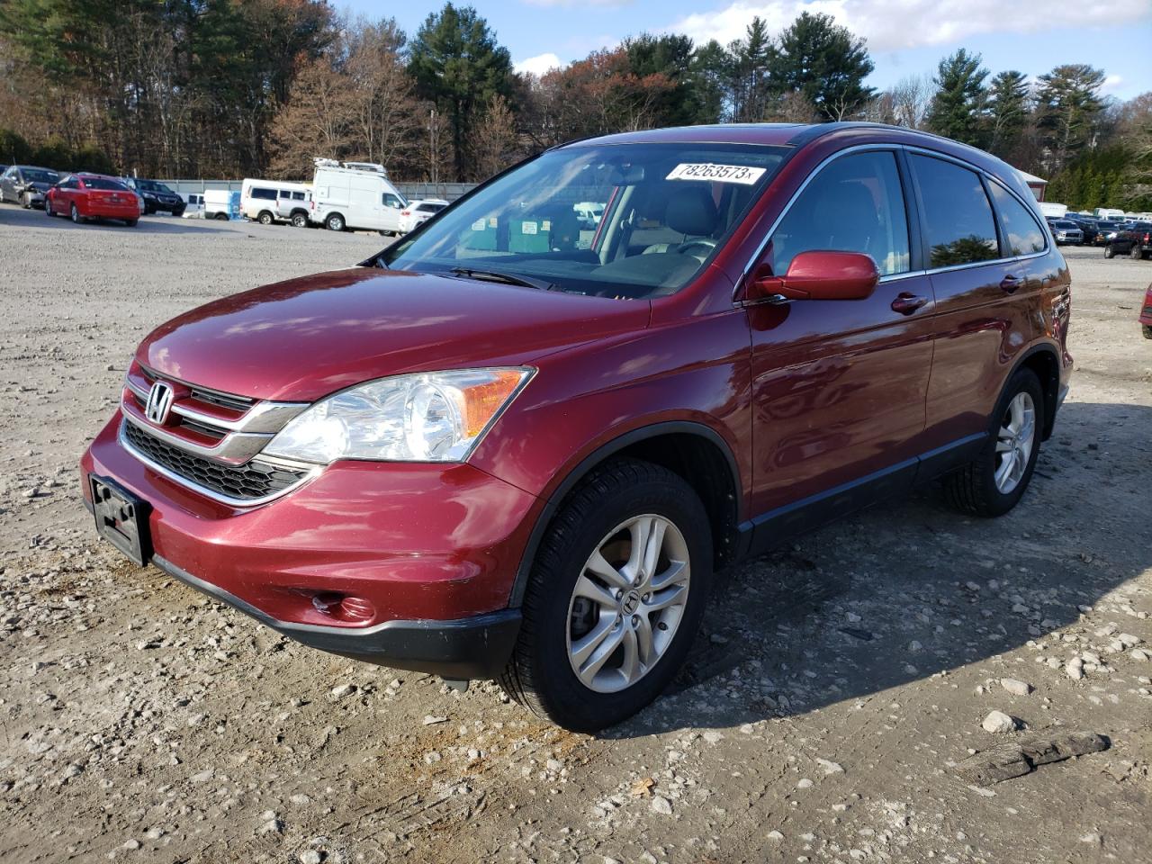 Image 1 of 2010 HONDA CR-V EXL 2010 with VIN 5J6RE4H76AL065012