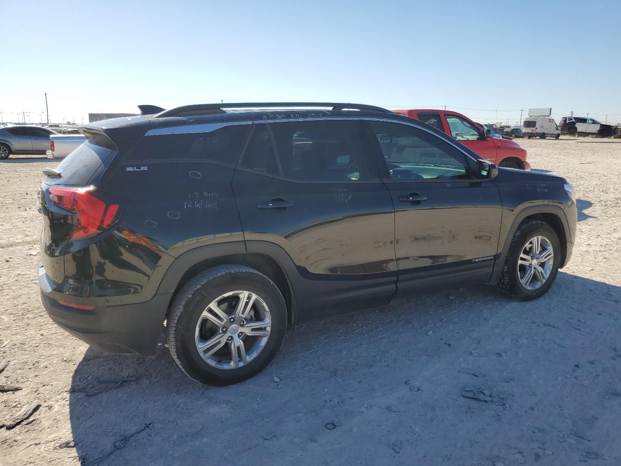 Image 3 of 2018 GMC TERRAIN SLE 2018 with VIN 3GKALMEVXJL355743