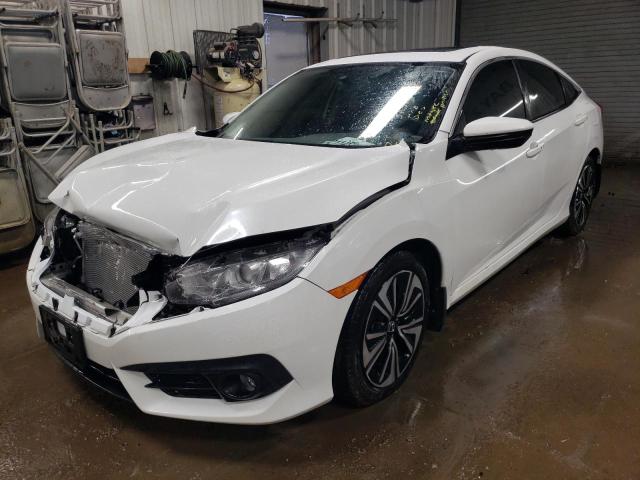 Image 1 of 2018 HONDA CIVIC EXL 2018 with VIN JHMFC1F76JX001947