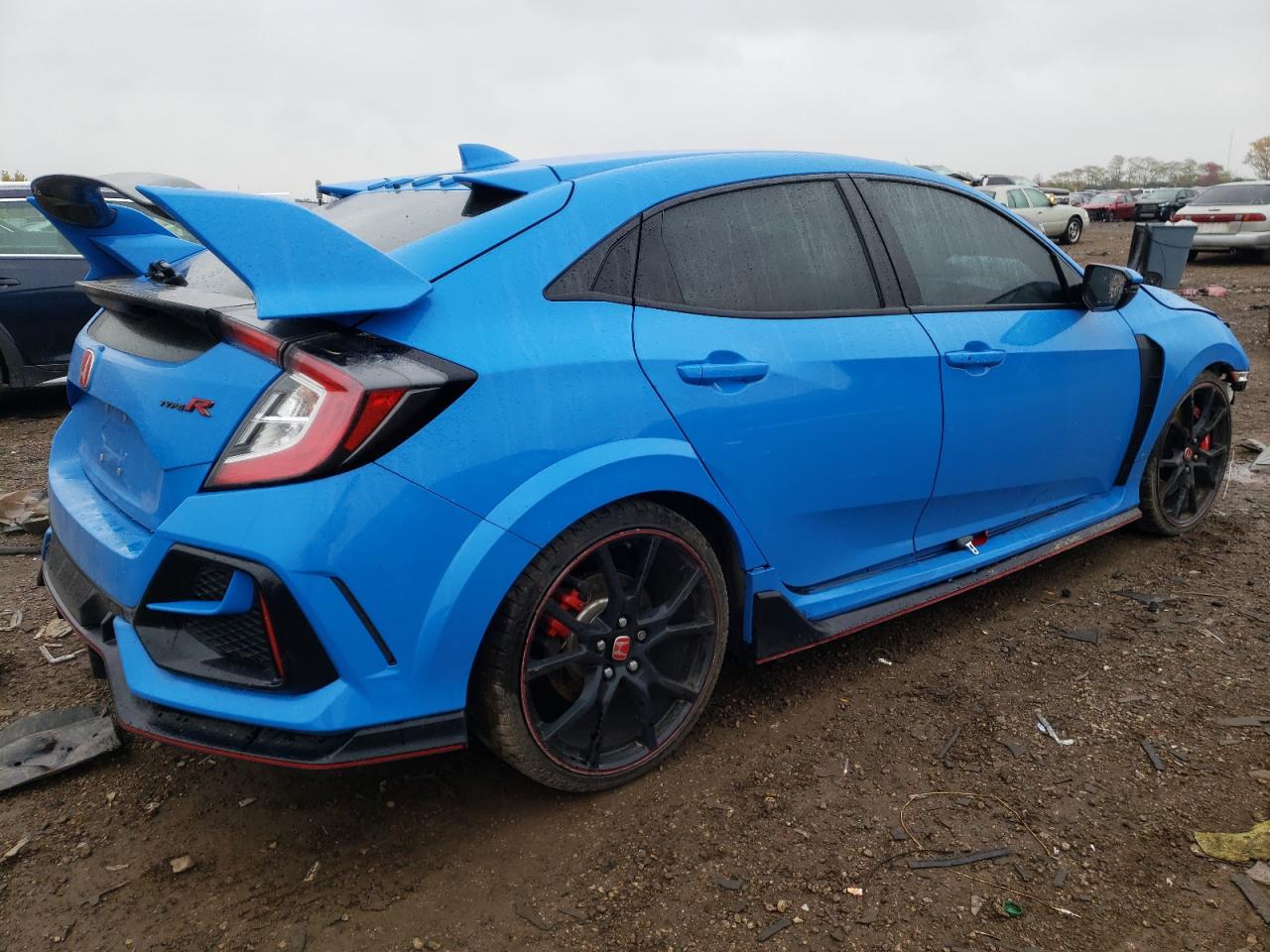 Image 3 of 2021 HONDA CIVIC TYPE-R TOURING 2021 with VIN SHHFK8G77MU200174