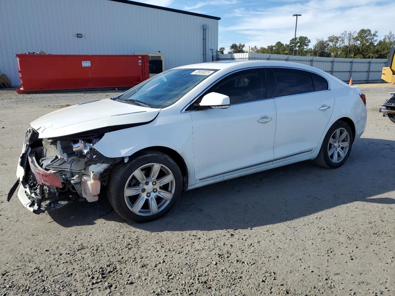 Image 1 of 2012 BUICK LACROSSE PREMIUM 2012 with VIN 1G4GF5E39CF160386