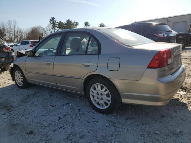 Image 2 of 2005 HONDA CIVIC LX 2005 with VIN 2HGES16525H551852