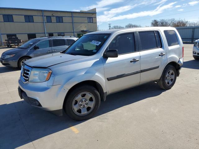 Image 1 of 2013 HONDA PILOT LX 2013 with VIN 5FNYF3H27DB036560