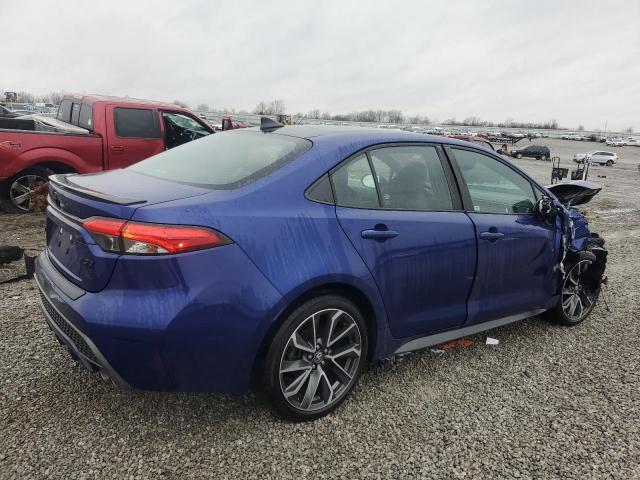 Image 3 of 2022 TOYOTA COROLLA XSE 2022 with VIN 5YFT4MCE1NP103702