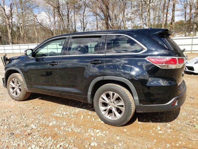 Image 2 of 2015 TOYOTA HIGHLANDER LE 2015 with VIN 5TDZKRFH0FS041026