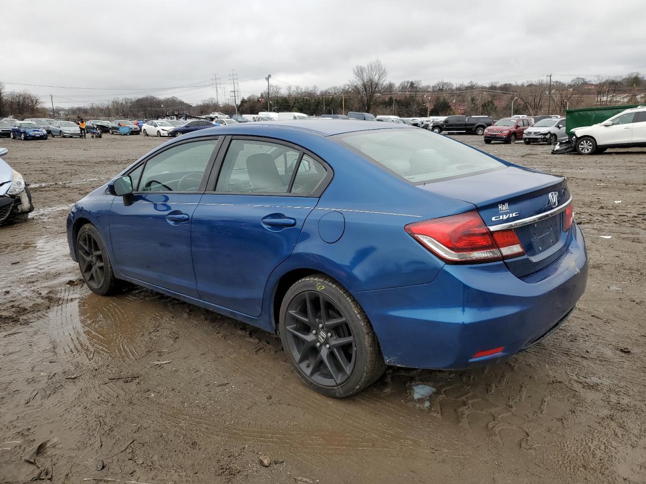 Изображение 2 2014 HONDA CIVIC LX 2014 с VIN 2HGFB2F50EH511599