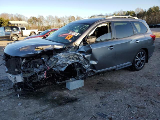 Image 1 of 2020 NISSAN PATHFINDER PLATINUM 2020 with VIN 5N1DR2DMXLC615704