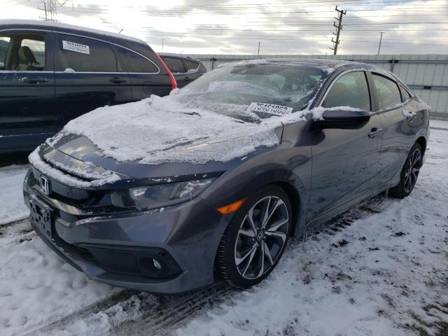 Изображение 1 2021 HONDA CIVIC SPORT 2021 с VIN 19XFC2F89ME002174