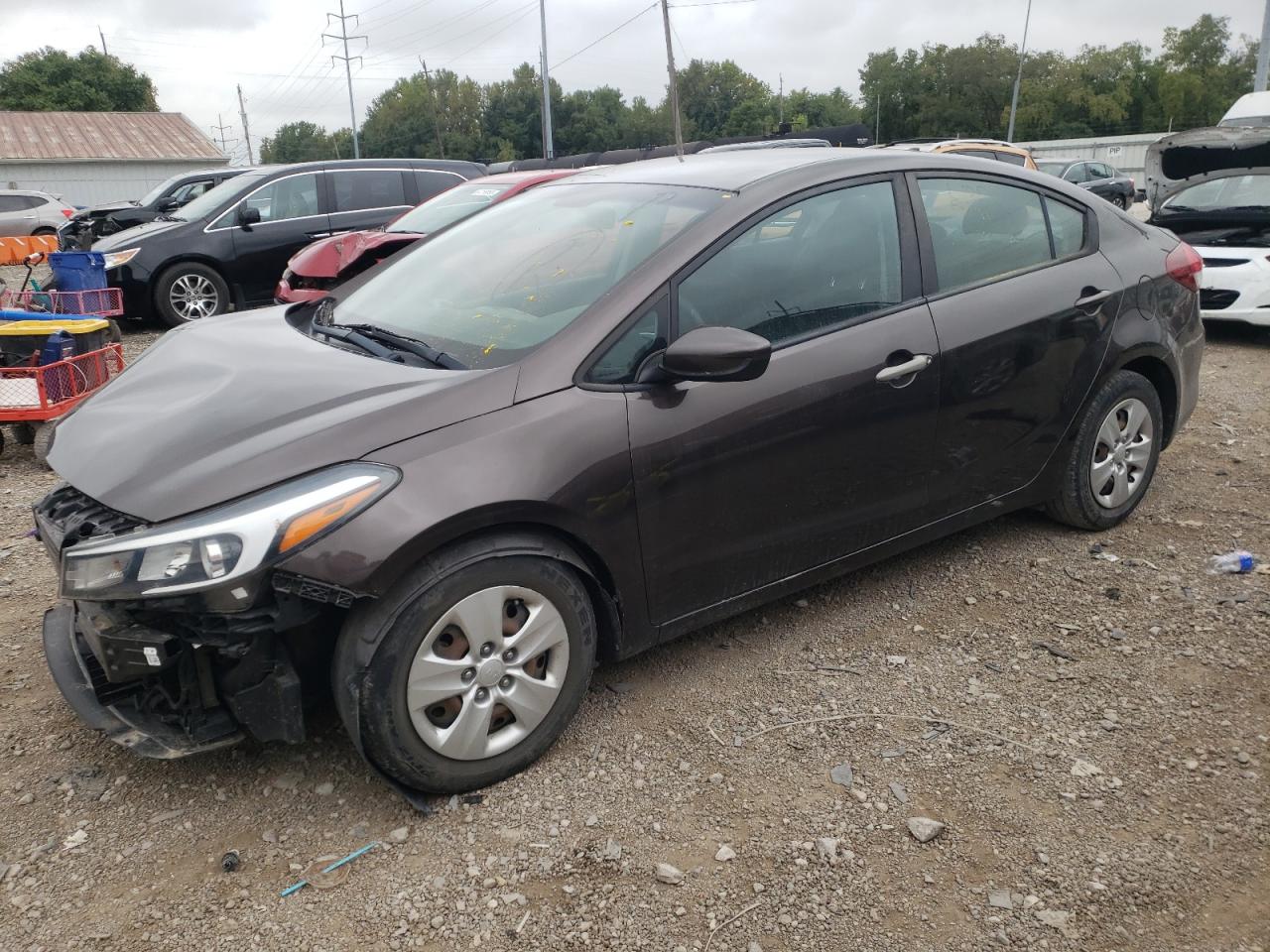 Image 1 of 2018 KIA FORTE LX 2018 with VIN 3KPFK4A72JE190710