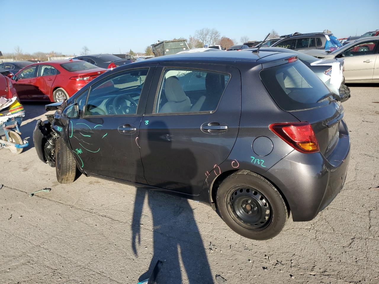 Image 2 of 2015 TOYOTA YARIS  2015 with VIN VNKKTUD31FA037306