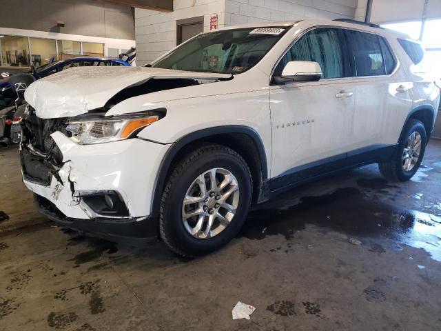 Image 1 of 2021 CHEVROLET TRAVERSE LT 2021 with VIN 1GNEVMKW3MJ183479