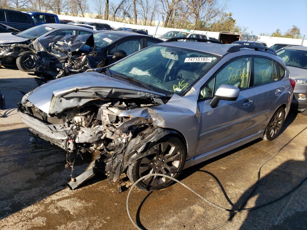 Изображение 1 2012 SUBARU IMPREZA SPORT LIMITED 2012 с VIN JF1GPAR65CH243113