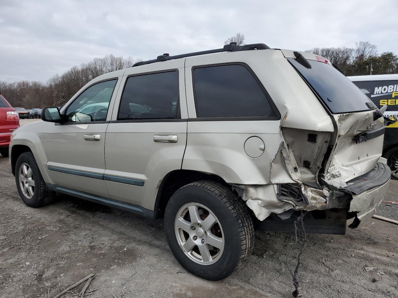 Image 2 of 2008 JEEP GRAND CHEROKEE LAREDO 2008 with VIN 1J8GR48K48C104012