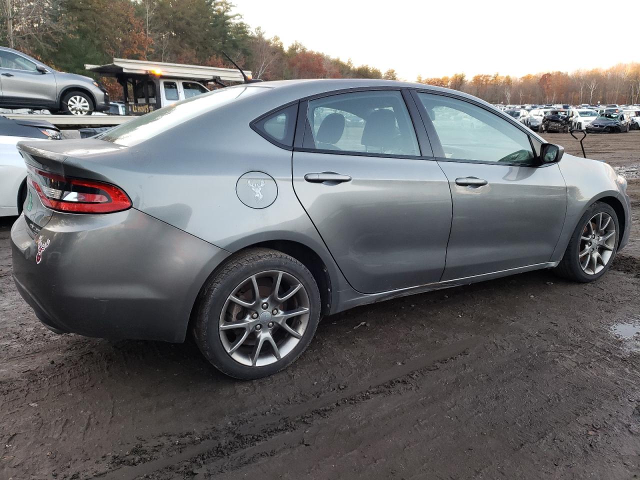 Image 3 of 2013 DODGE DART SXT 2013 with VIN 1C3CDFBH4DD107014