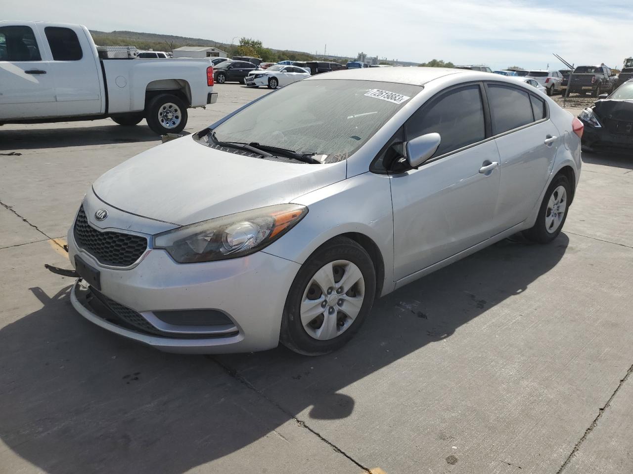 Image 1 of 2016 KIA FORTE LX 2016 with VIN KNAFK4A69G5514714