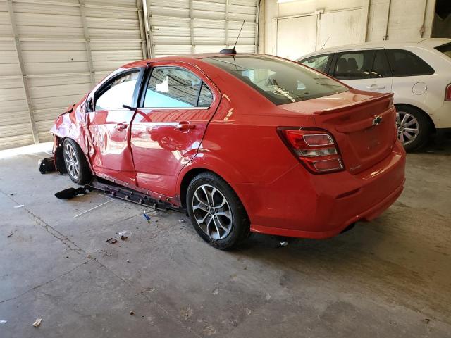 Image 2 of 2018 CHEVROLET SONIC LT 2018 with VIN 1G1JD5SH2J4117199