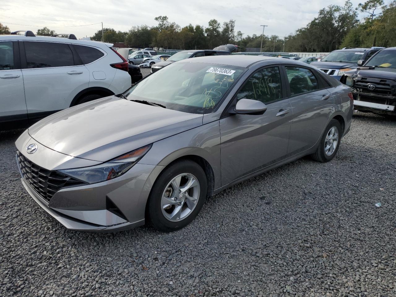 Obraz 1 z 2021 HYUNDAI ELANTRA SE 2021 z VIN KMHLL4AG7MU213657