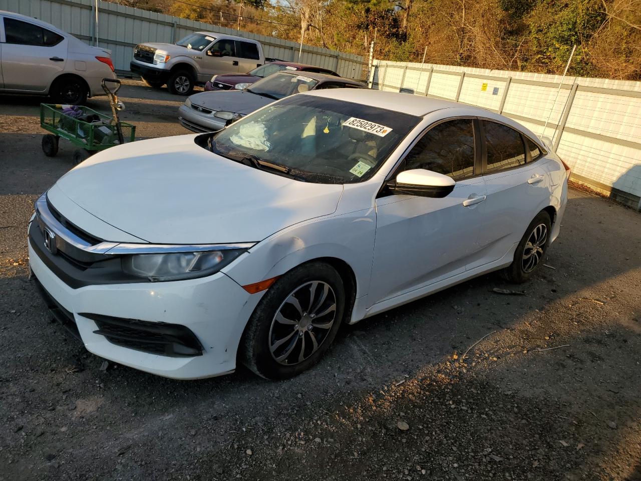 Image 1 of 2017 HONDA CIVIC LX 2017 with VIN 19XFC2F50HE071833
